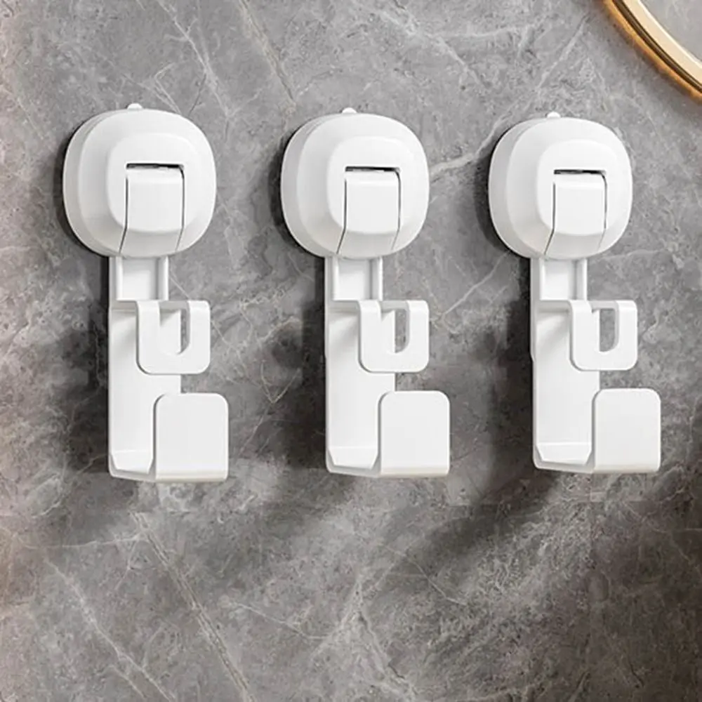 Gancho de lavabo con ventosa de plástico, soporte de lavabo sin perforaciones, soporte de pared impermeable, estante de almacenamiento para lavabo para el hogar