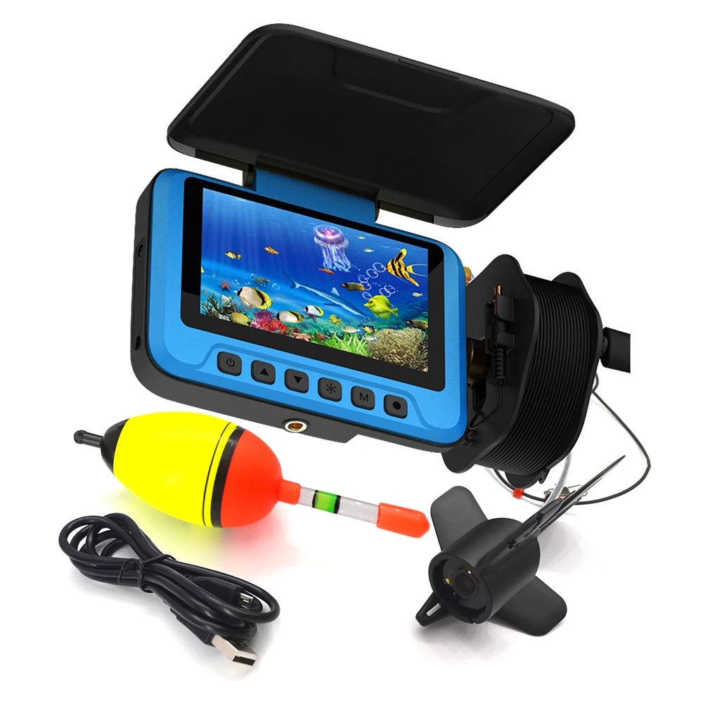 FDV3000 HD Fishing Monitoring 4000mAH Extra Iong Standby Fishing Camera Infrared Night Vision Underwater Visual Fish Finder