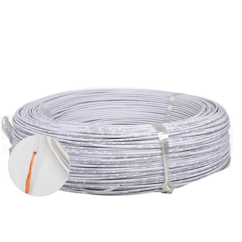 10 Meters 22 20 18 16 14AWG AVSS Car Modified Wire Speaker Audio Cable OFC Oxygen-free Pure Copper Twisted Pair Power Cord Line