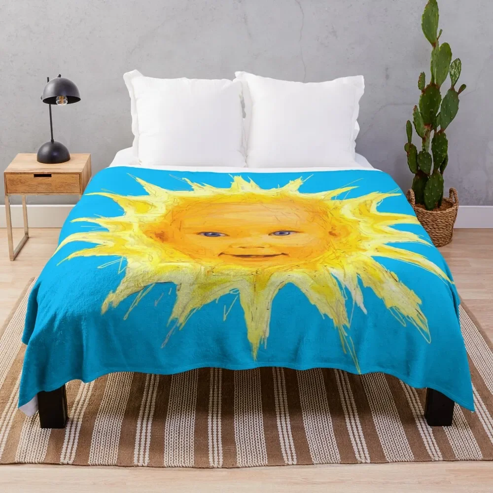 

Tubby Baby Sun Throw Blanket manga Luxury Blankets