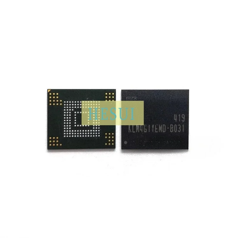 Used&Not NEW&Send after Measure KLM4G1YEMD-B031 KLM4G1YEMD-B032 emmc153 ball, life 0-10 maintenance ic