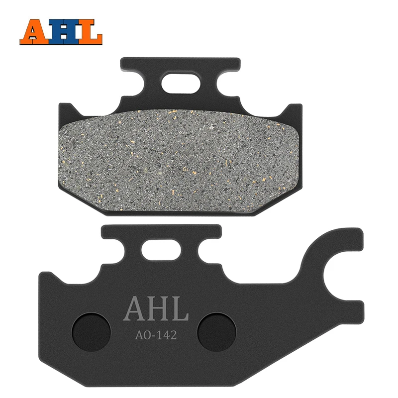 AHL Motorcycle Rear Brake Pads For SUZUKI LT-A 500 LTA500 LTA 500 FK2 Vision 4WD 2002