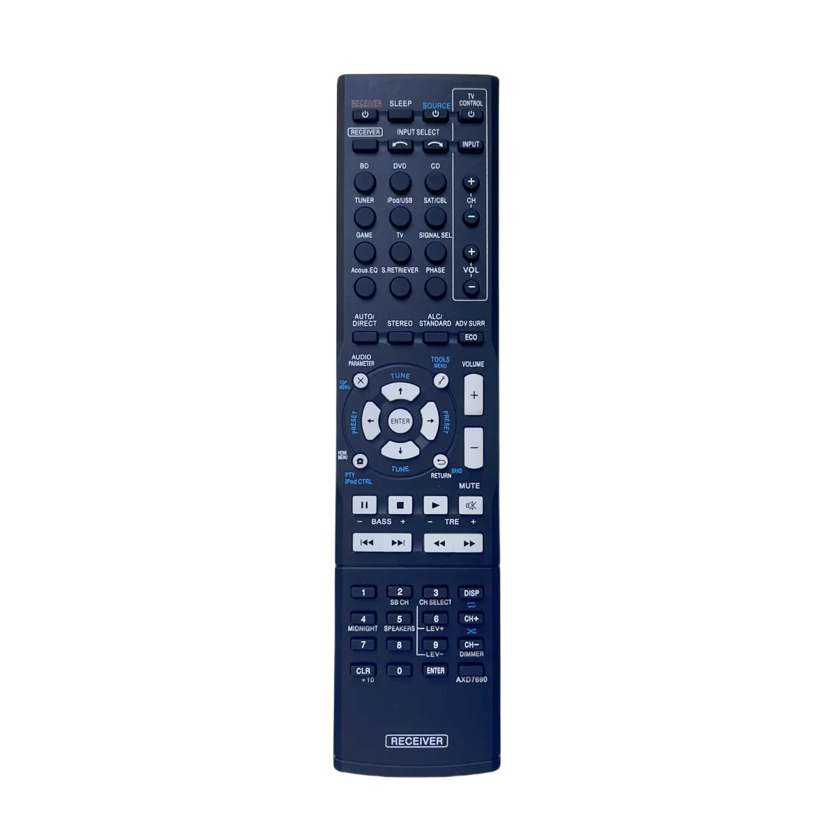 Periaav VSX-521 VSX-521-K VSX-522 VSX-40の高品質リモコン