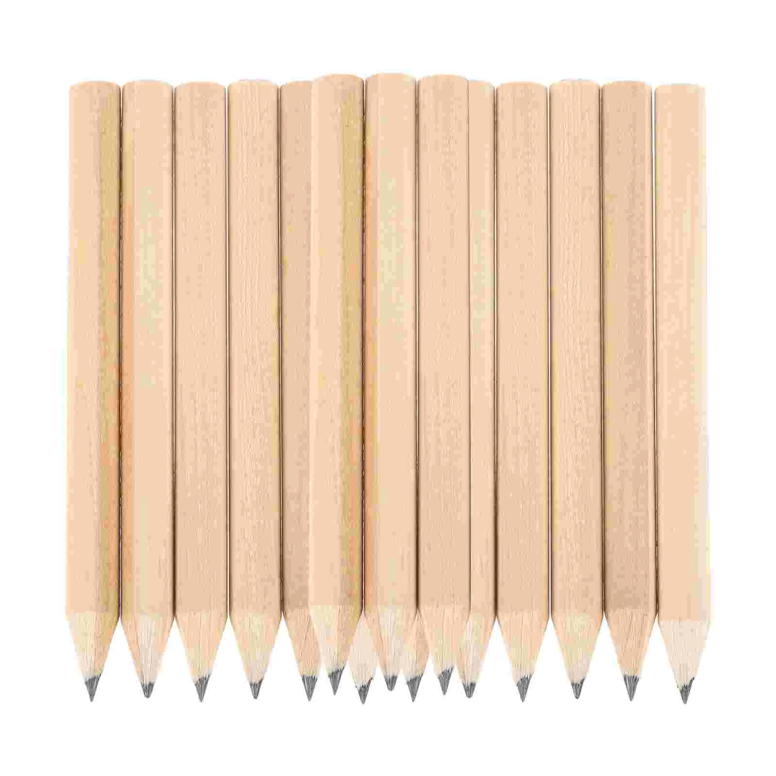 

50 Pcs Golf Pencil Practical Wood Pencils Short Drawing Writing Sketching for Party