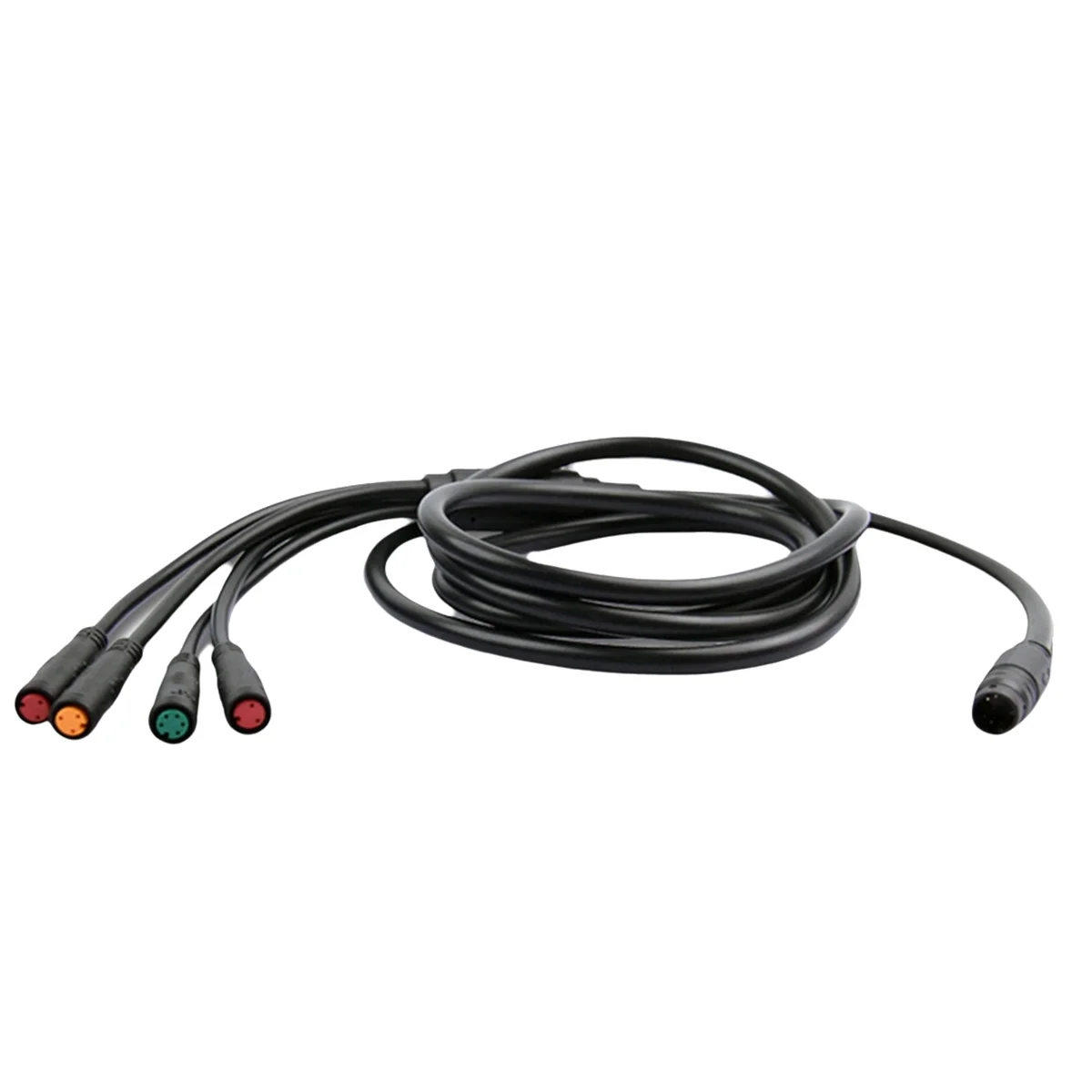 ABXHH 電動自転車ケーブル 1 ～ 4 配線ハーネスメインケーブル防水コネクタ電動自転車スロットル LCD ブレーキ用