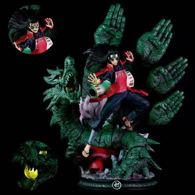 

Anime Naruto Senju Hashirama GK PVC Action Figure Collectible Model Doll Toy 42CM