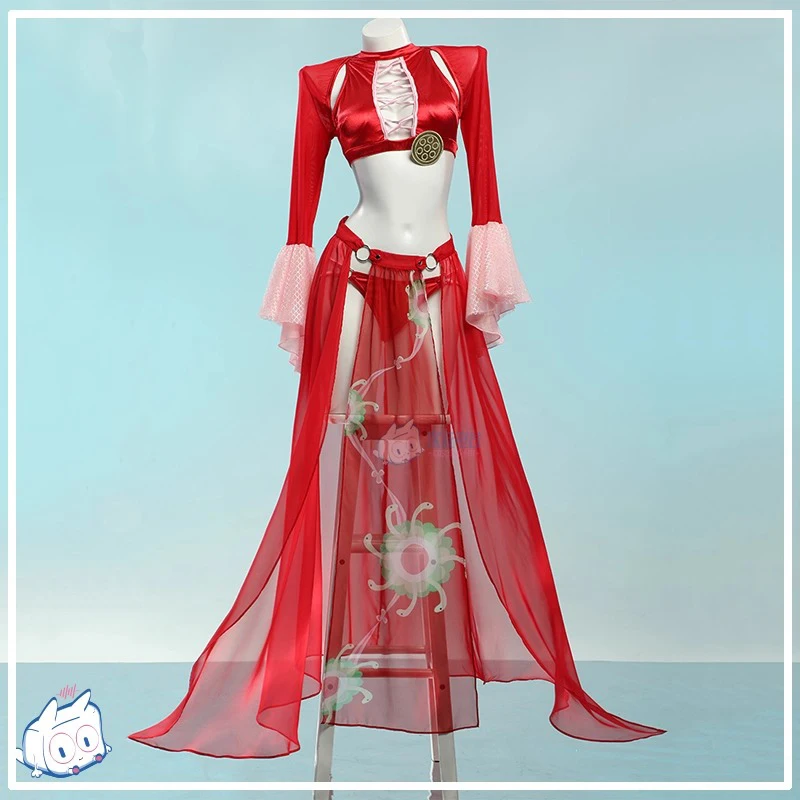 Anime One Piece Boa Hancock Cosplay Costume Women Sexy Two-piece Swimsuit Summer Bathing Suit Beach Party Swimwear Bikini Outfit