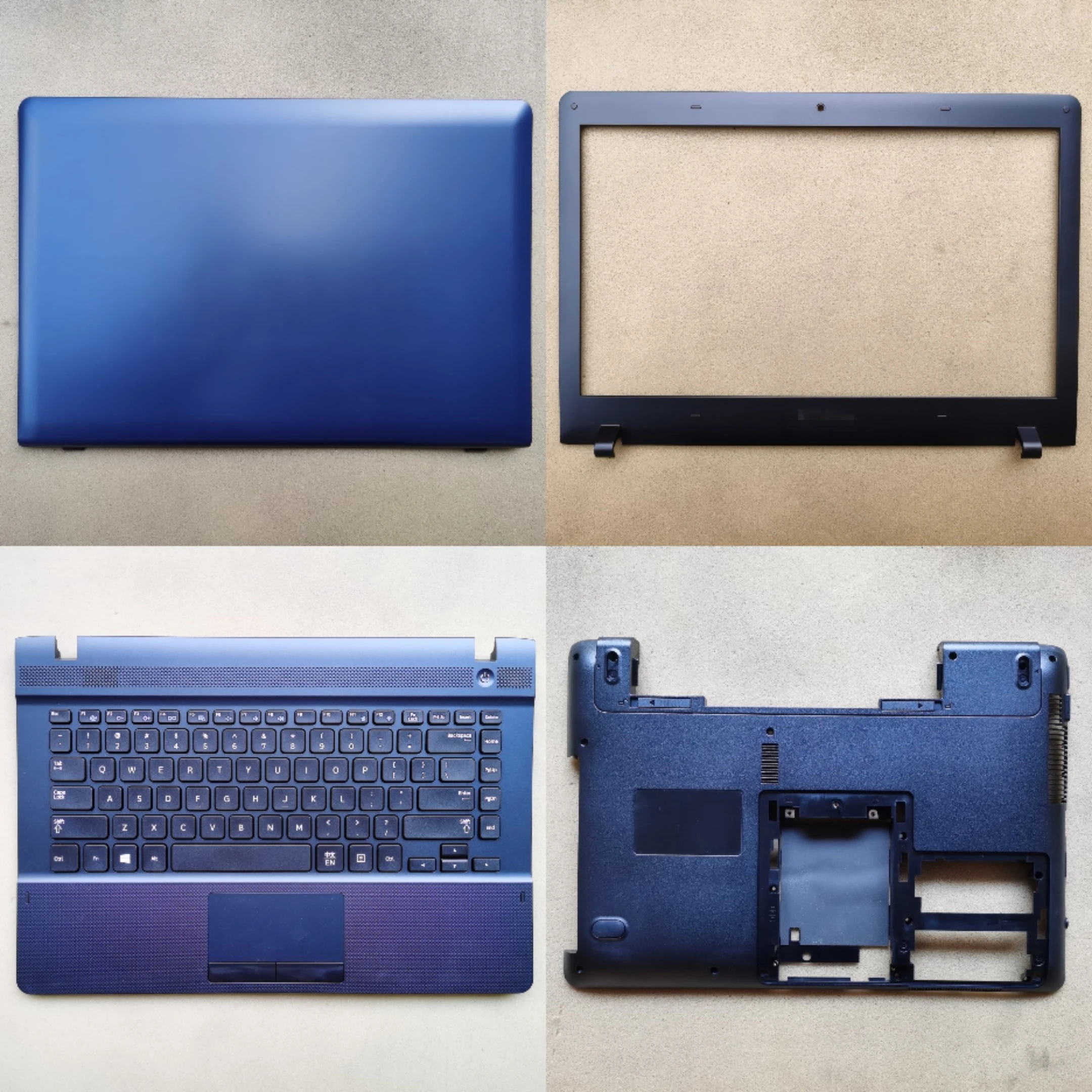 

New laptop LCD Back Cover Top Case keyboard for samsung NP300E4E 270e4e 270E4V 275E4V 271B4E 2470ev NP270E4E Bezel Frame Housing