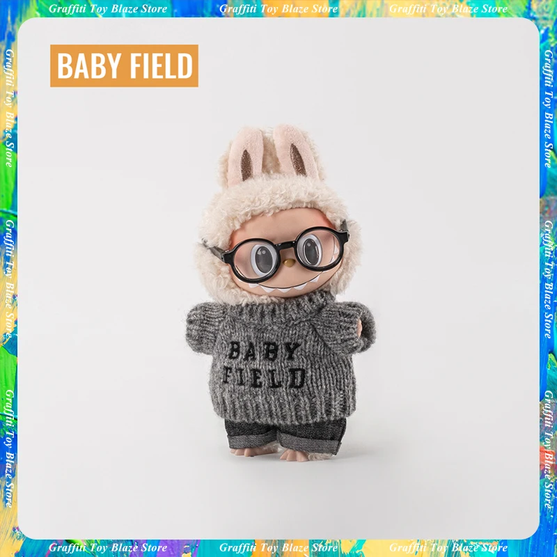 

Baby Field 17 см плюшевая кукла одежда макарон сидящий вышитый свитер виниловая кукла наряд мягкий косплей костюм игрушечная фигурка