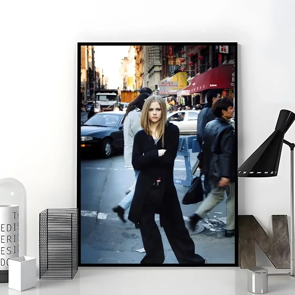 Singer Pop Avril Lavigne Poster Aesthetic Dorm & Bedroom Wall Art Decor