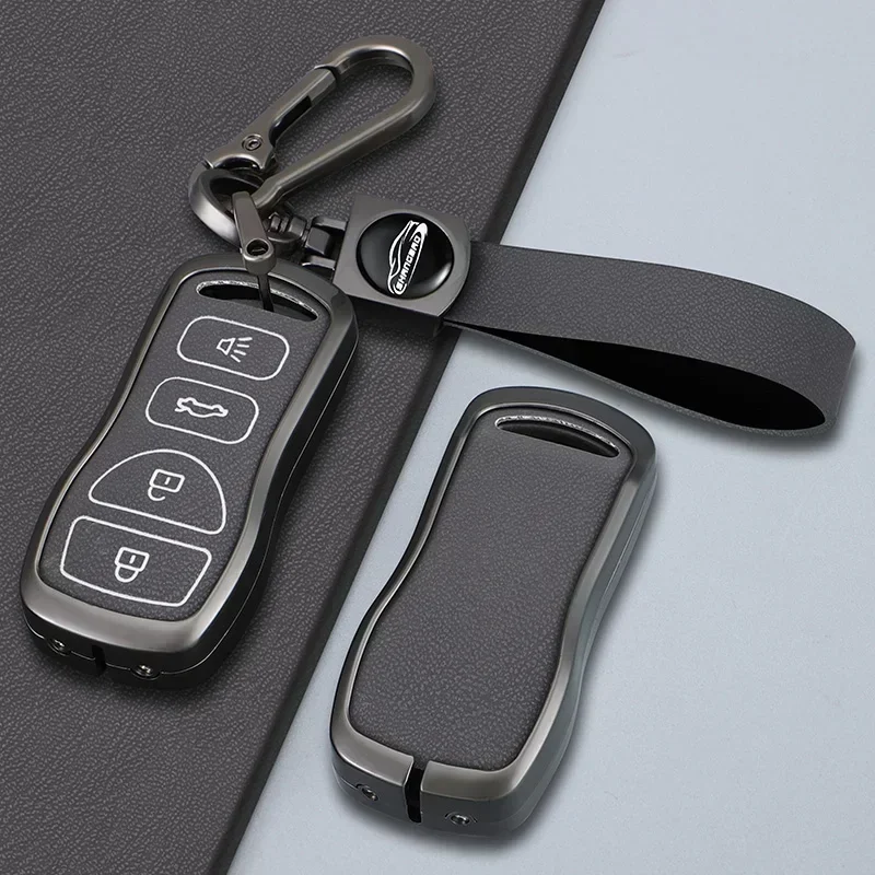 

Alloy Car Key Cover Case For Nissan Tiida Sentra X-trail T30 Altima Frontier Armada Maxima For Infiniti QX56 JA60 FX35 FX 35