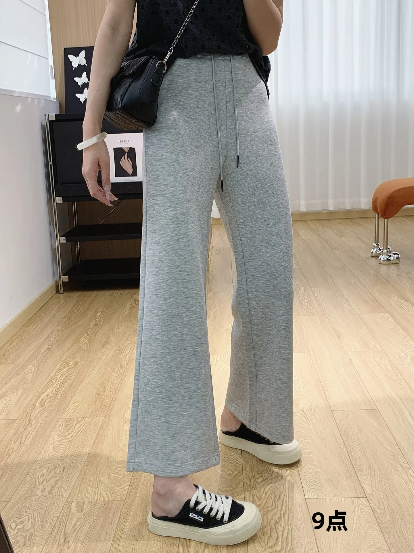

Женские тонкие повседневные брюки Slim Fit с высокой талией, расклешенные, с эффектом подтяжки ягодиц, с мультяшным принтом, весна-лето