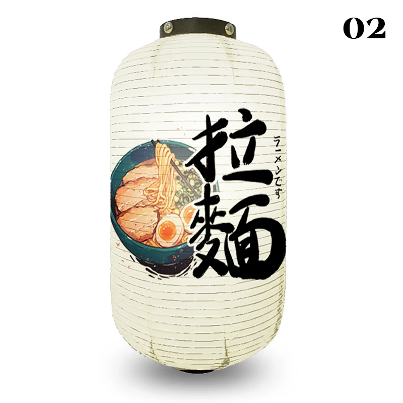 NONE Papierlaterne Japanischer Stil Ukiyo-e Izakaya Dekor 5