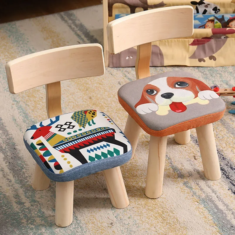 Silla de diseño para niños y niñas, Mueble de diseño para estudio, habitación, escuela, taburete, Alta seguridad, LT