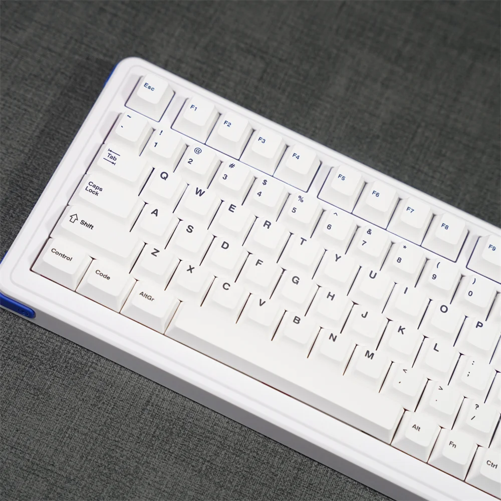 

KBDiy 139 клавиш/комплект GMK минималистичные белые колпачки клавиш Вишневый профиль японский для механической игровой клавиатуры для 60/61/68/84/87