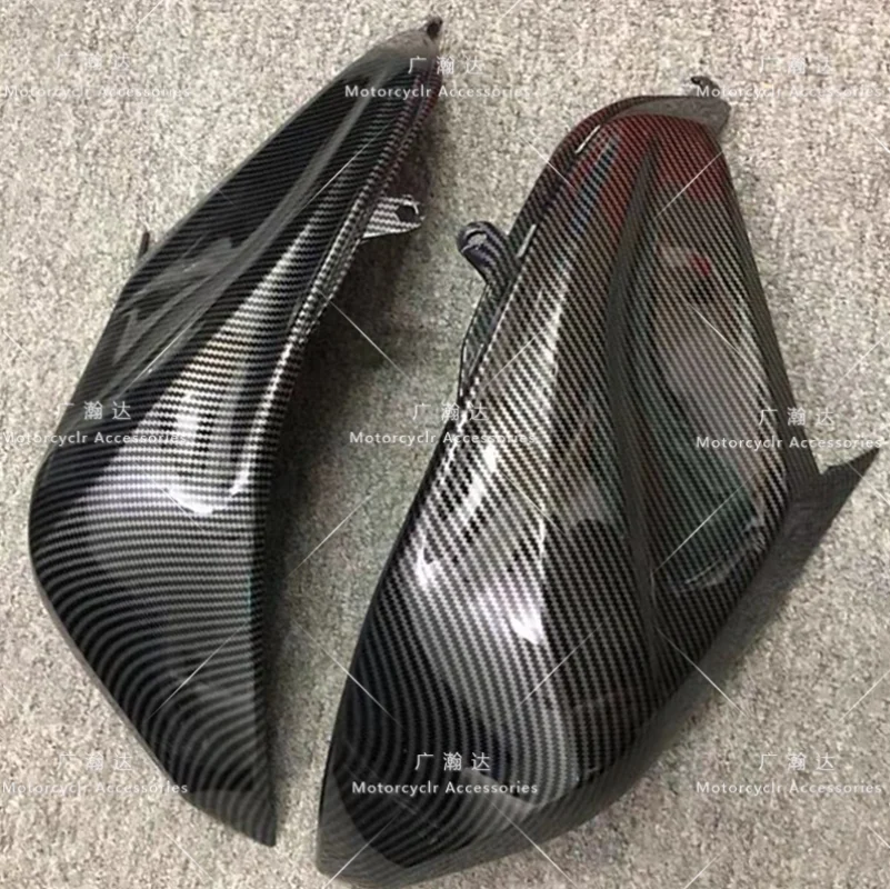 Carbon Fiber Paint Gas Tank Side Cover Panel Trim Fairing Cowl Fit For Kawasaki Z800 2013-2016