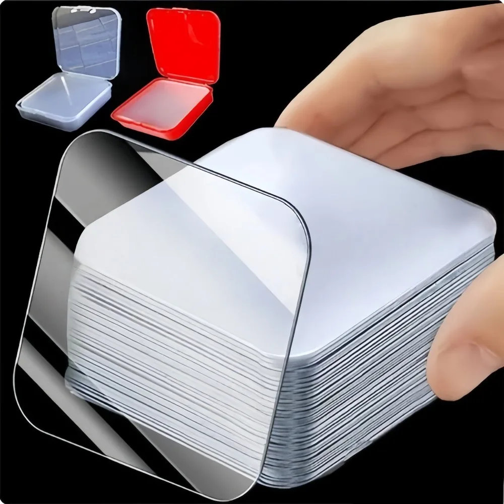 Reusable Powerful Double-sided Stickers Nano Seamless No Punching Transparent Household Car Waterproof Wall Hangings Adhesive