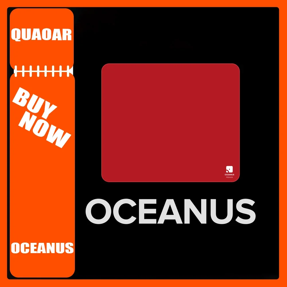 Quaoar Gear OCEANUS Mouse Pad Antiskid Waterproof Prevent Hand Sweating Extra-Large Size Fibre Mouse Pad Mousepad Office Gaming