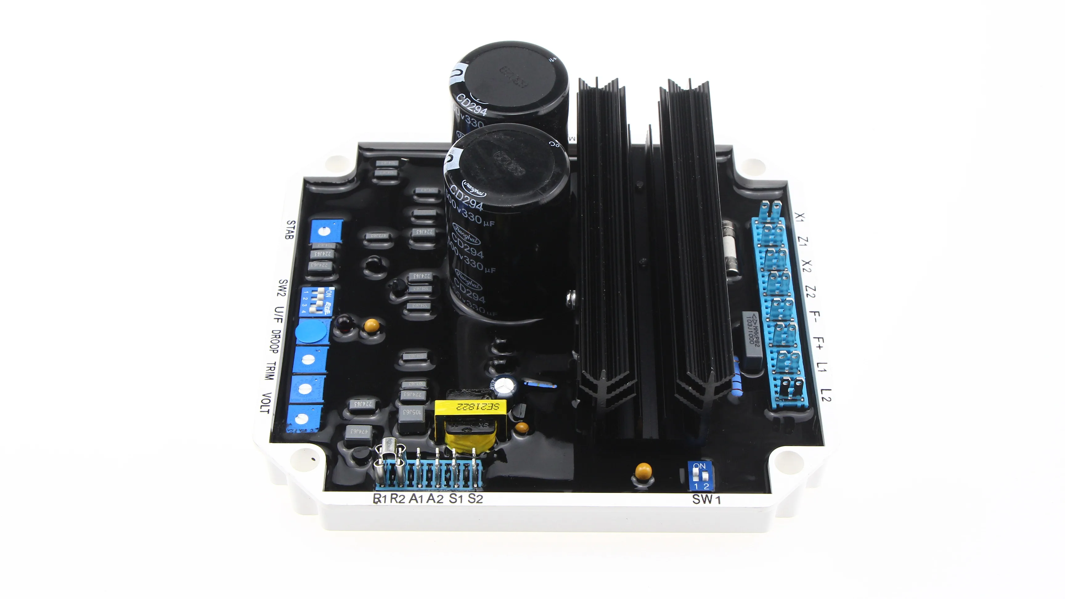 Hot Sale VR08 AVR Automatic Voltage Regulator brushless Powerly Generator Stabilizer Single Three Phase Adjuster