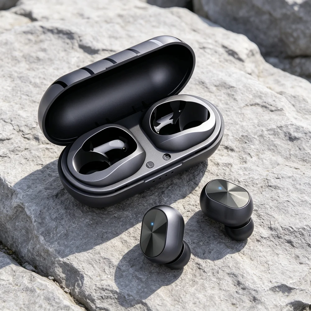 TWS Wireless Bluetooth Earphones In Ear Earbuds Sport Noise Cancelling Headset Ear Buds with Mic For Headphone