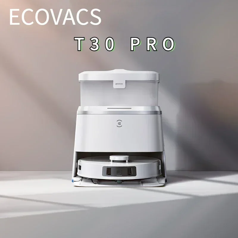 Ecovacs T30 PRO Intelligent Sweeping Robot Home Fully Automatic Edge Stick Sweeping and Dragging Integrated Anti Entanglement