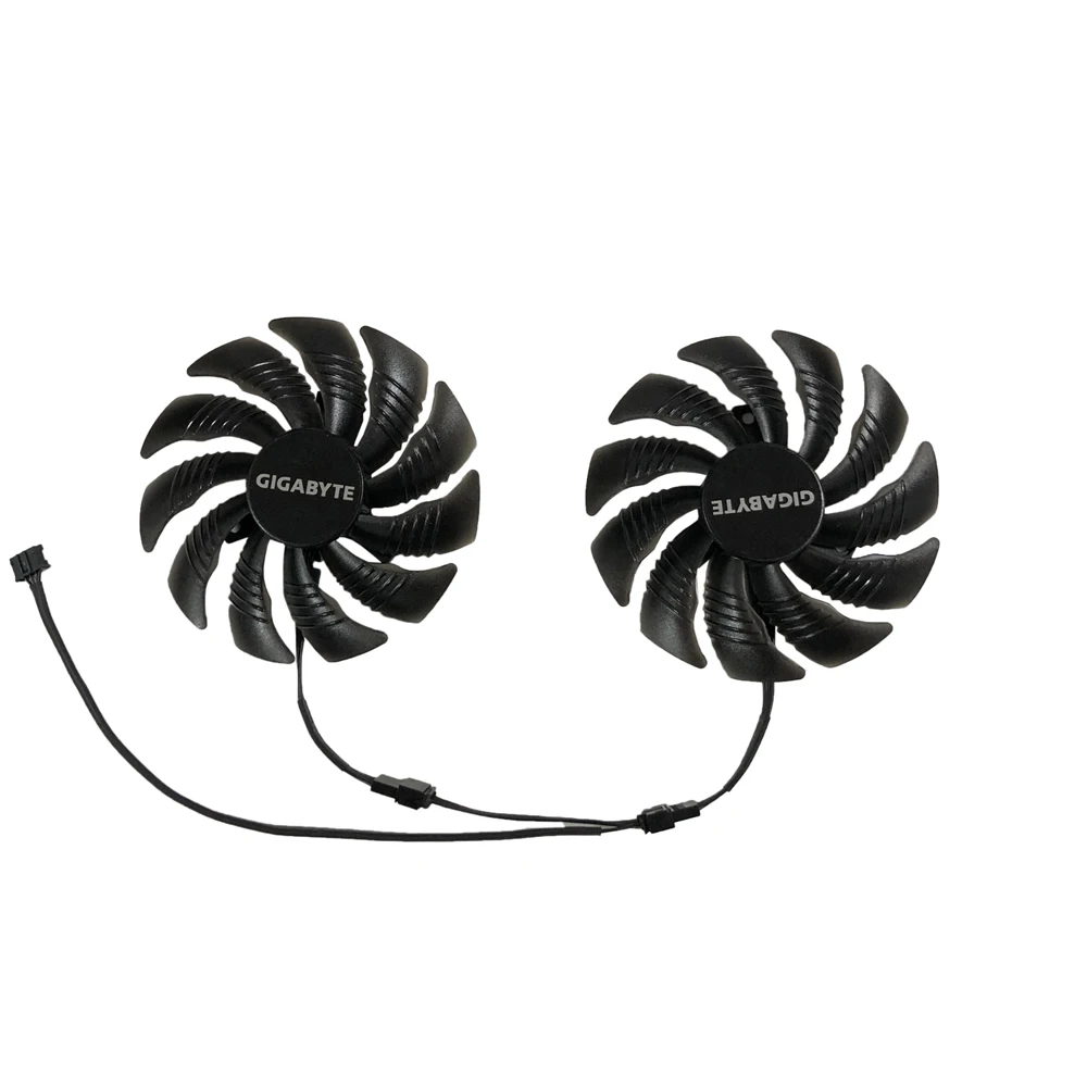 1 zestaw 87MM(90mm) T129215SU,Chłodzenie VGA,Wentylator kart graficznych,dla Gigabyte GV-RX570 GAMING,dla Gigabyte GV-RX580GAMING,dla Gigabyte GV-RX470WF2,dla Gigabyte RX480WF2,zastąpić PLD09210S12HH