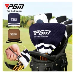 PGM Golf Clubs Head Cover Knitted Elastic Rope Tie Iron Rod Set Protective Hat GT215