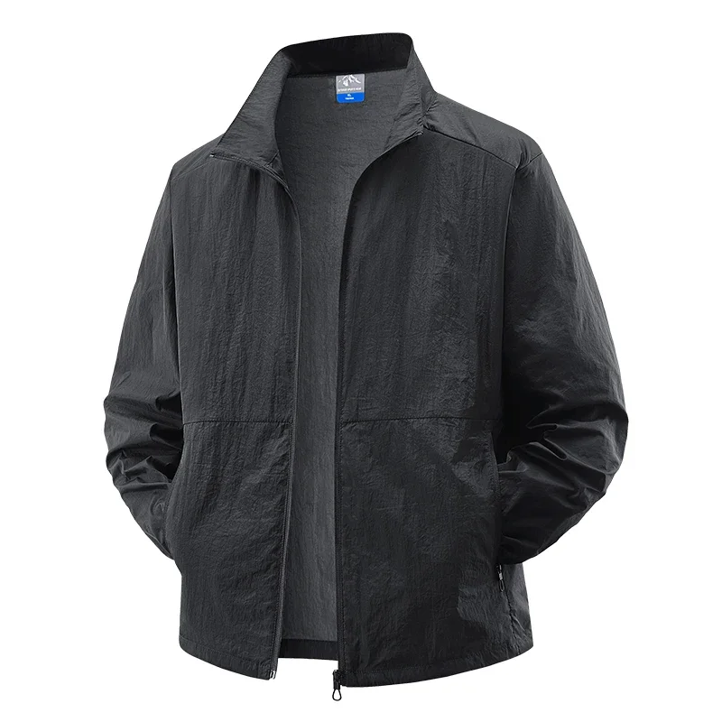

Men's Summer Skin Coats Plus Size Outdoor Breathable Quick Dry Suncreen Sun ProofMens Casual Jackets Clothing
