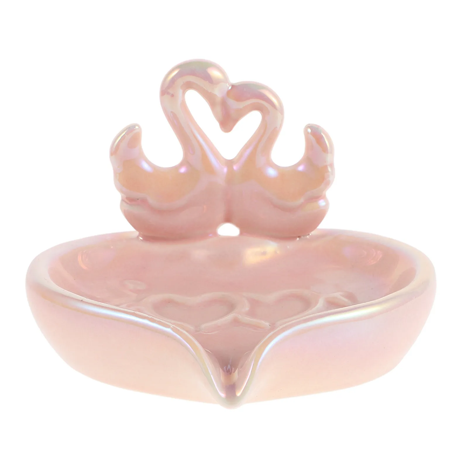 

Керамическая мыльница в форме лебедя с самоотводом воды для автодома, дома, ванной комнаты, умывальника, столешницы, декоративная, милая, легко моющаяся подставка для мыла