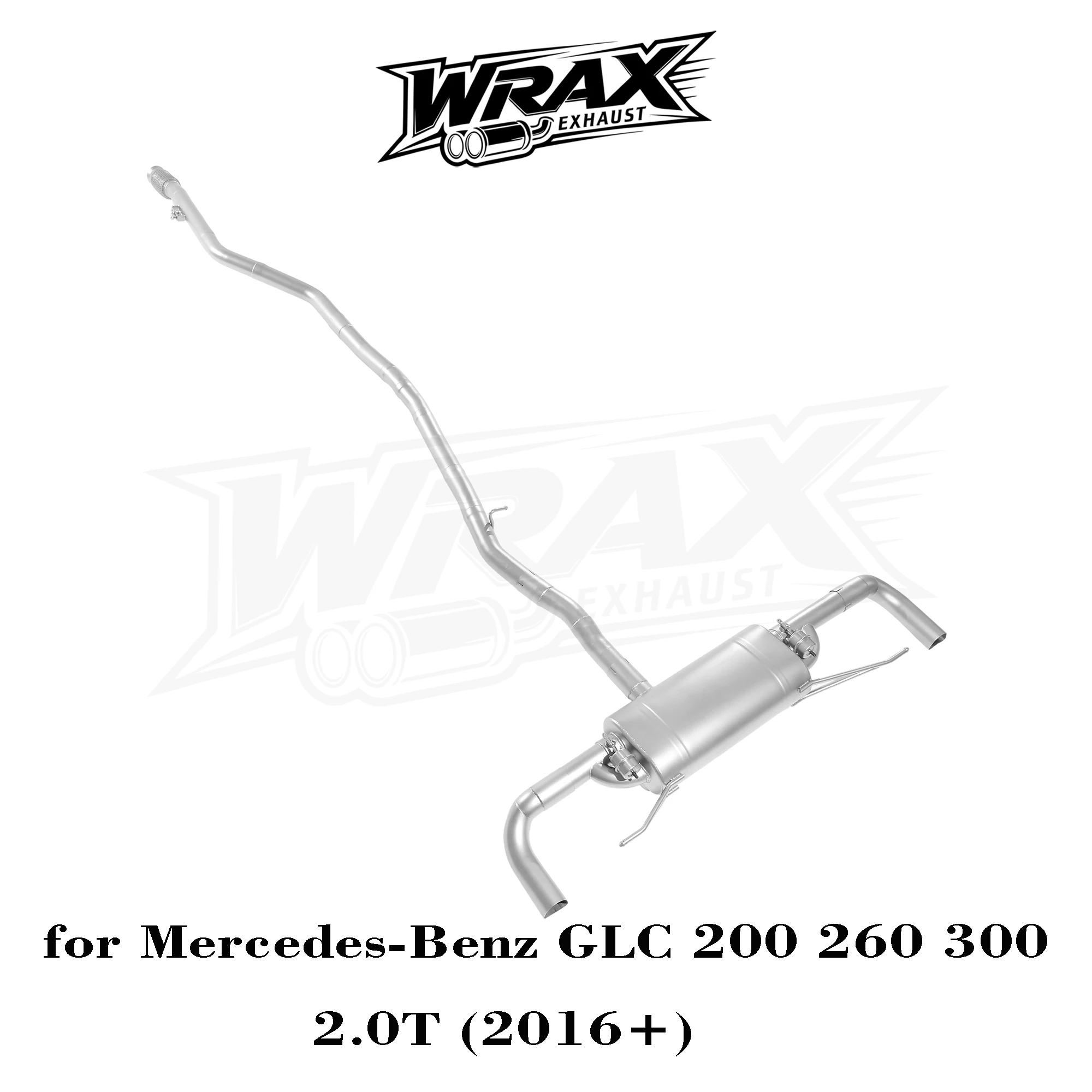 

WRAX Exhaust for Mercedes-Benz GLC 200/260/300 2.0T 2016+ SS304 Valve Catback Plug-and-Play Perfect Fit