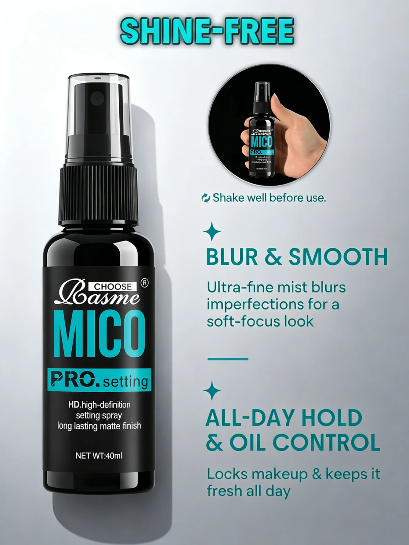 Spray fijador de maquillaje HD - Makeup Fixing Mist reseña y precio