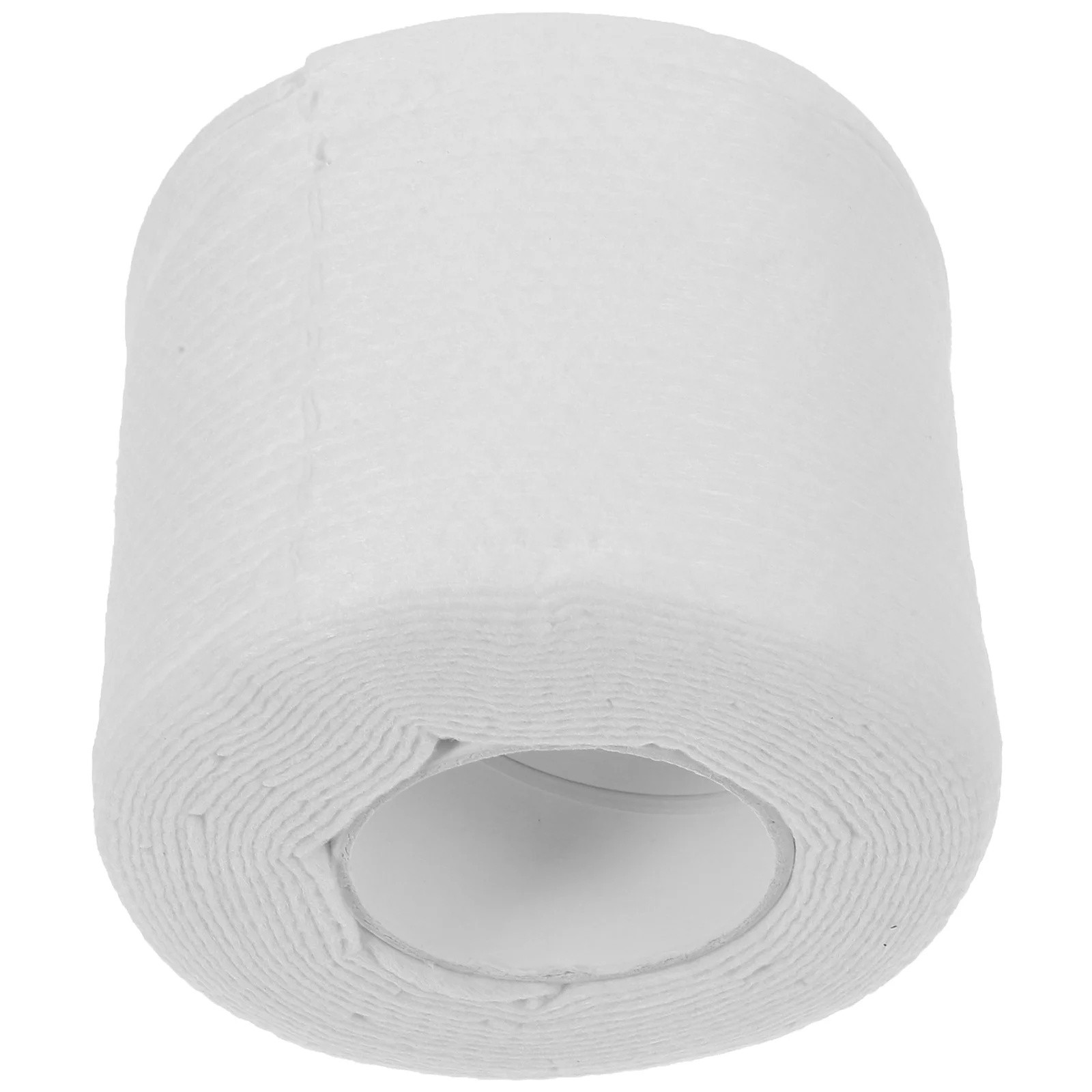 Asciugamano per il viso usa e getta ispessente Asciugamano per il viso in morbido cotone per la rimozione del trucco Uso quotidiano Asciugamano per il viso in cotone da 1 rotolo