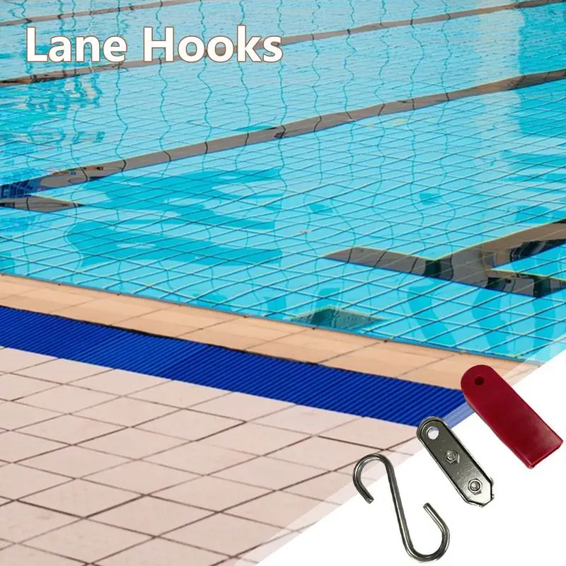 Pool Equipment Hooks 3 Pcs Stainless Steel Pool Hanger For Safety Sturdy Multifunctional Easy-Use Pool Accessories Float Rings