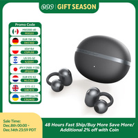 QCY Crossky C50 Open Ear Wireless Earbuds Bluetooth 6.0 Comfort Clip On Sports Earphone 4 Mic AI Clear Call Bass Boost Headphone