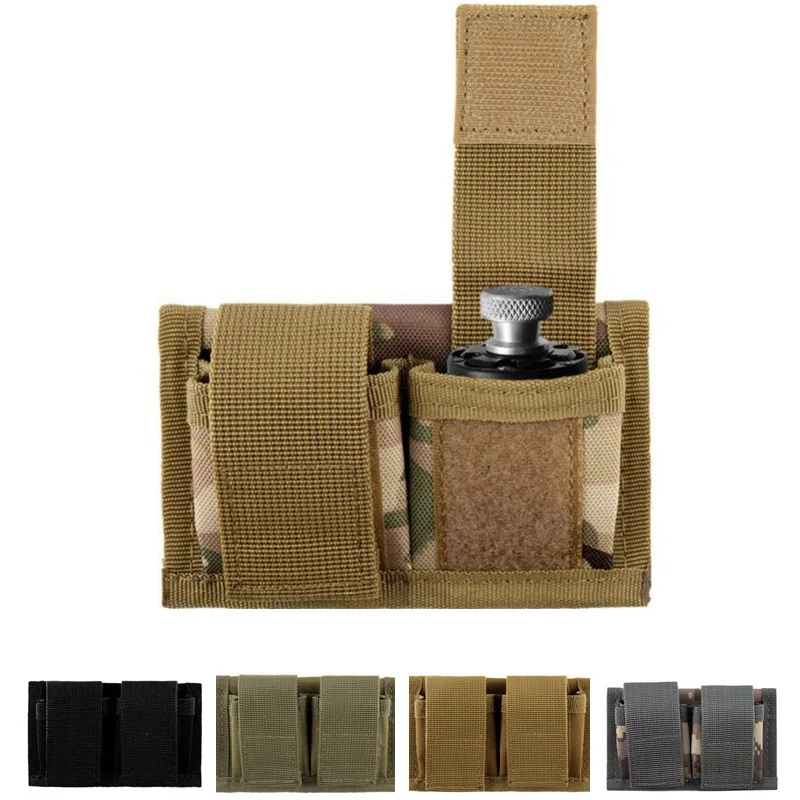 Molle Double Speed Loader Pouch Mag Holder Universal Hunting Accessories Revolver Belt Clip Holster Magazine Pouches