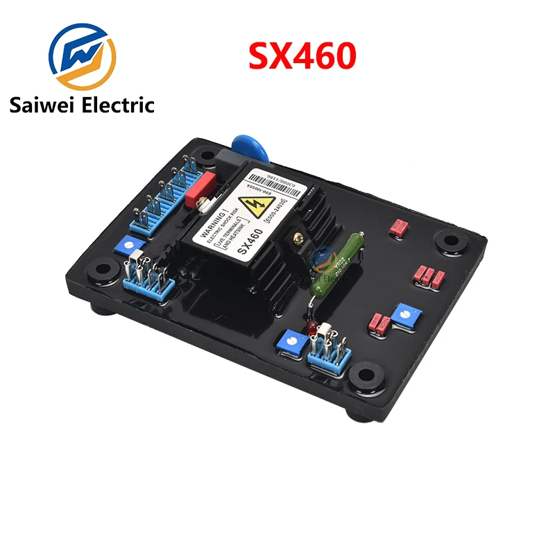 SX460 AVR Diesel Generator Automatic Regulator Engine Control Voltage Board Brushless Alternator Compatible
