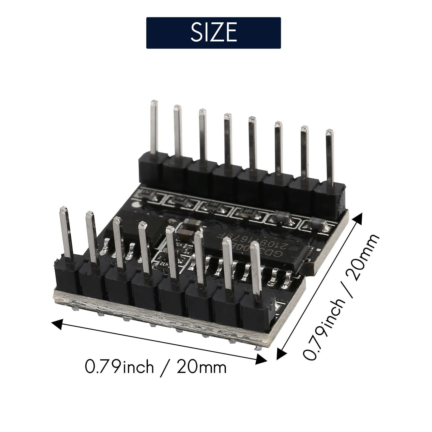 DFPlayer Mini MP3-Player-Modul für Schwarz