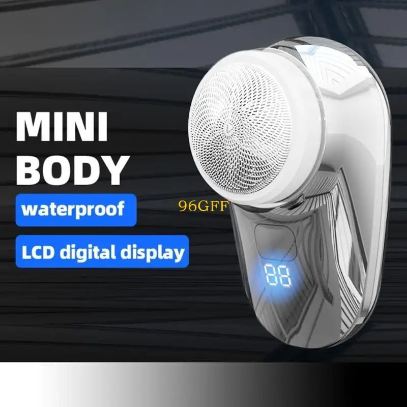 96gf Tasche Elektrorasierer Rasiermaschine für Männer nass trocken Dual-Use Mini-Bart Rasiermesser