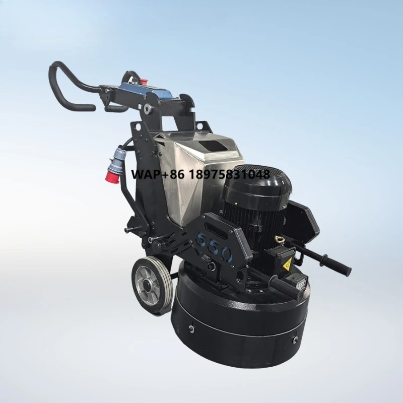 

545Mm 3-head concrete floor polishing machine 7.5KW 380V industrial grade epoxy coating removal machine