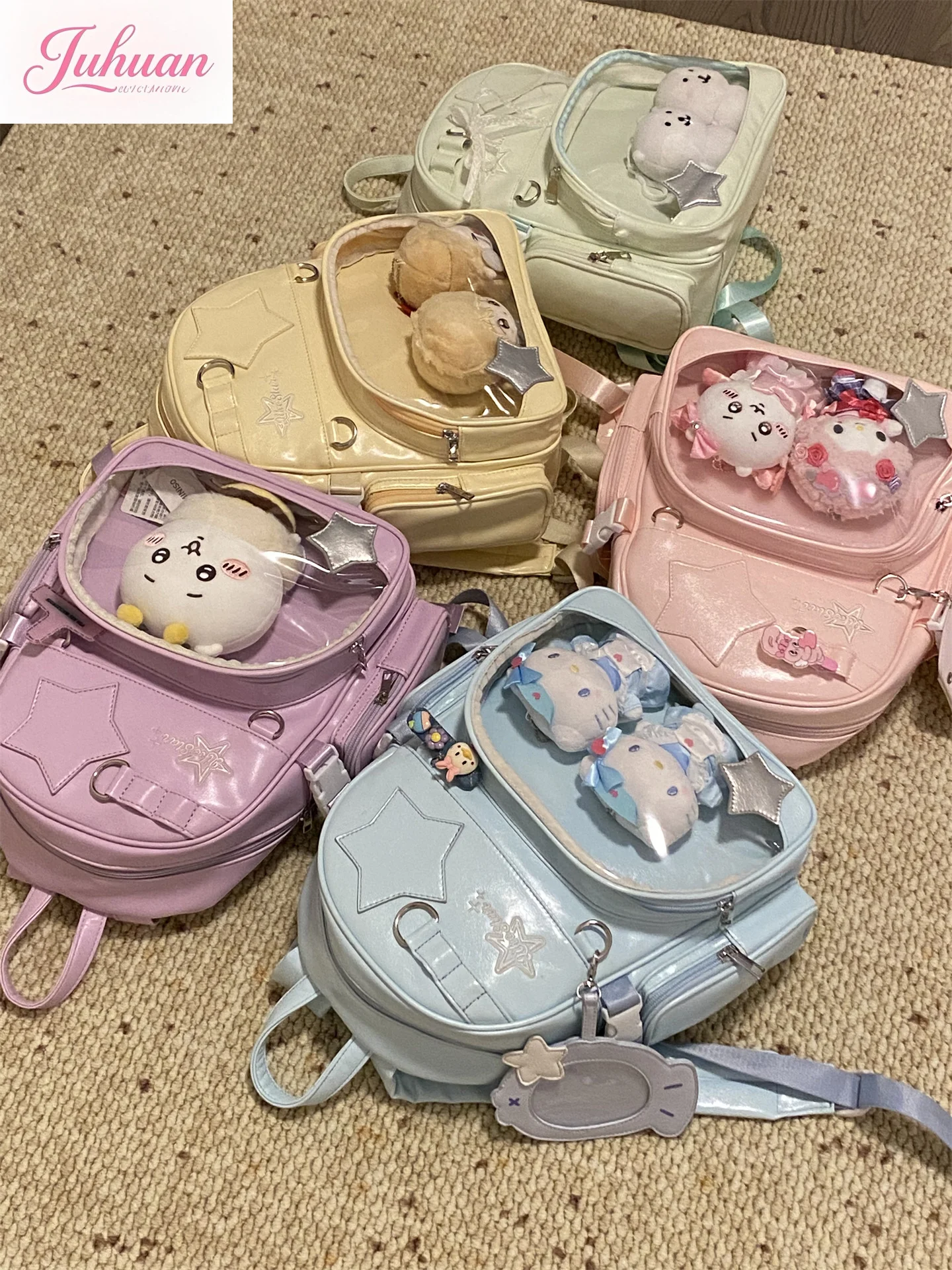 

Japanese Original Large-capacity Backpack Women's Small Food Second-dimensional Comic Exhibition 10~ 15cm Baby Bag Schoolbag
