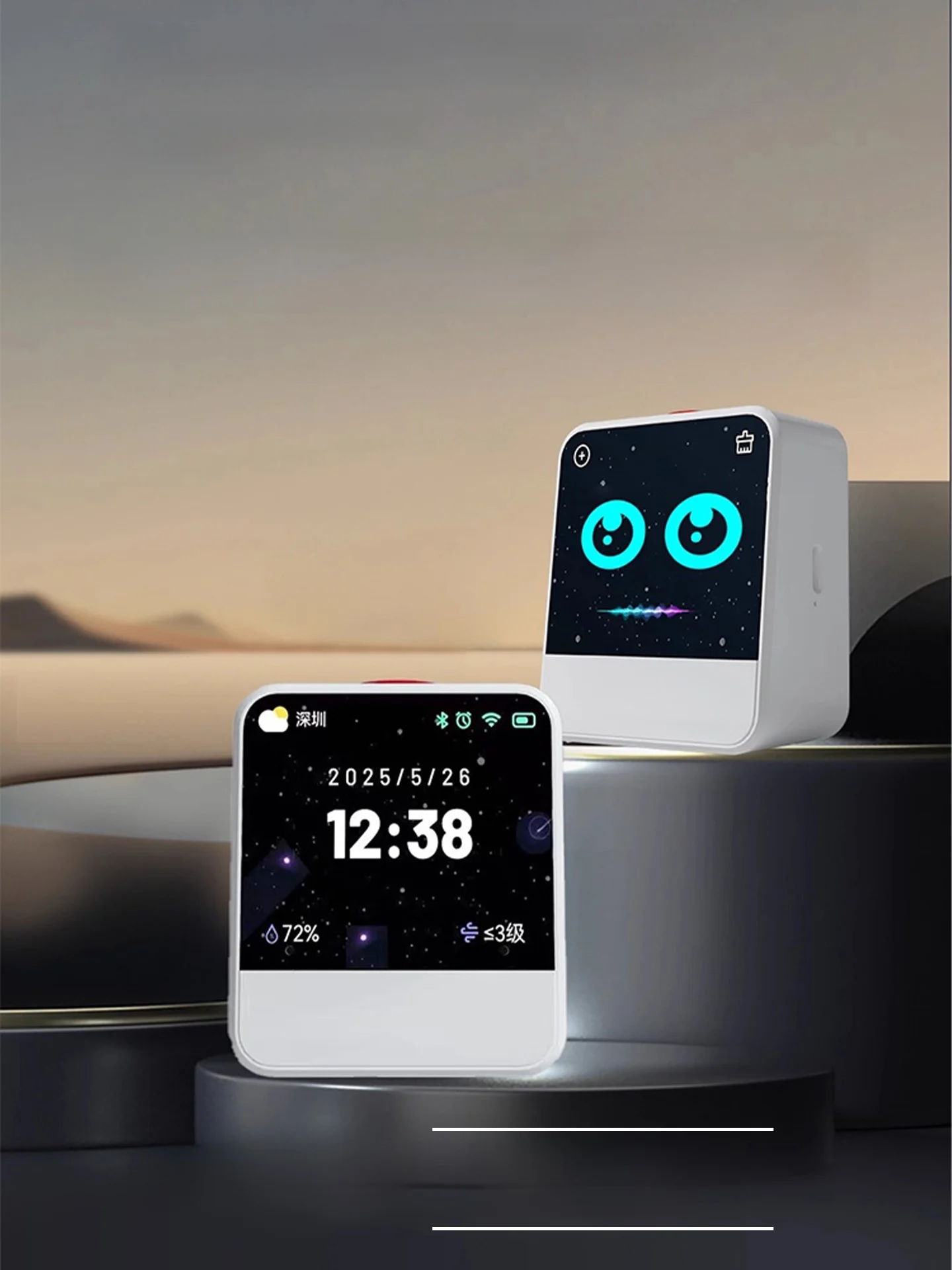 

Умная колонка M3 с ИИ и текстами песен, креативный подарок на День рождения, Рождество, День защиты детей для мальчиков и девочек, будильник