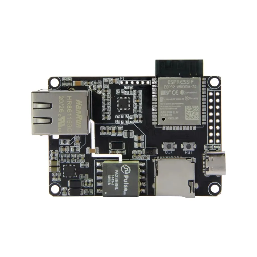 

TTGO T-Internet-POE ESP32 WROOM LAN8720A Чип Ethernet-адаптер и плата расширения загрузчика Программируемое оборудование