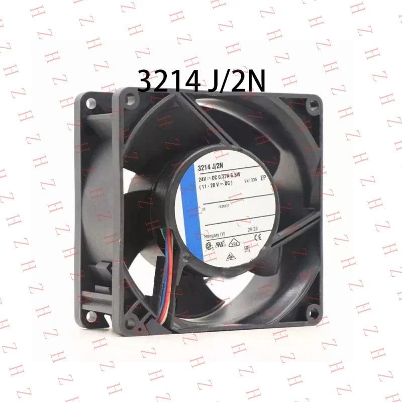 P+ FOR Ebm-paps 3214J/2N 24VDC 6.5W 0.27A 92*92*38MM Low-Energy Chassis Cooling Fan
