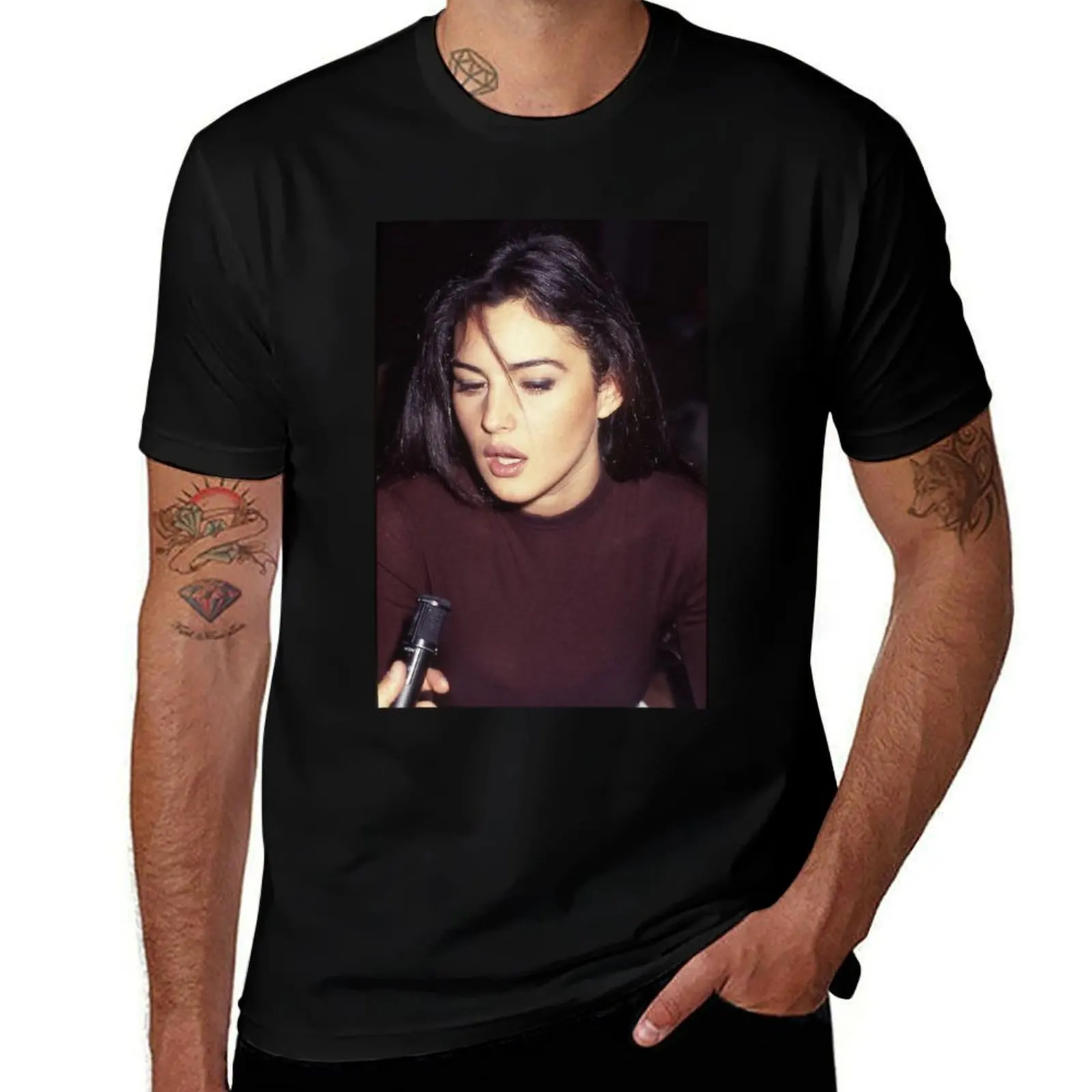 

Monica Bellucci T-Shirt t shirts designer t shirt man luxury T-Shirt