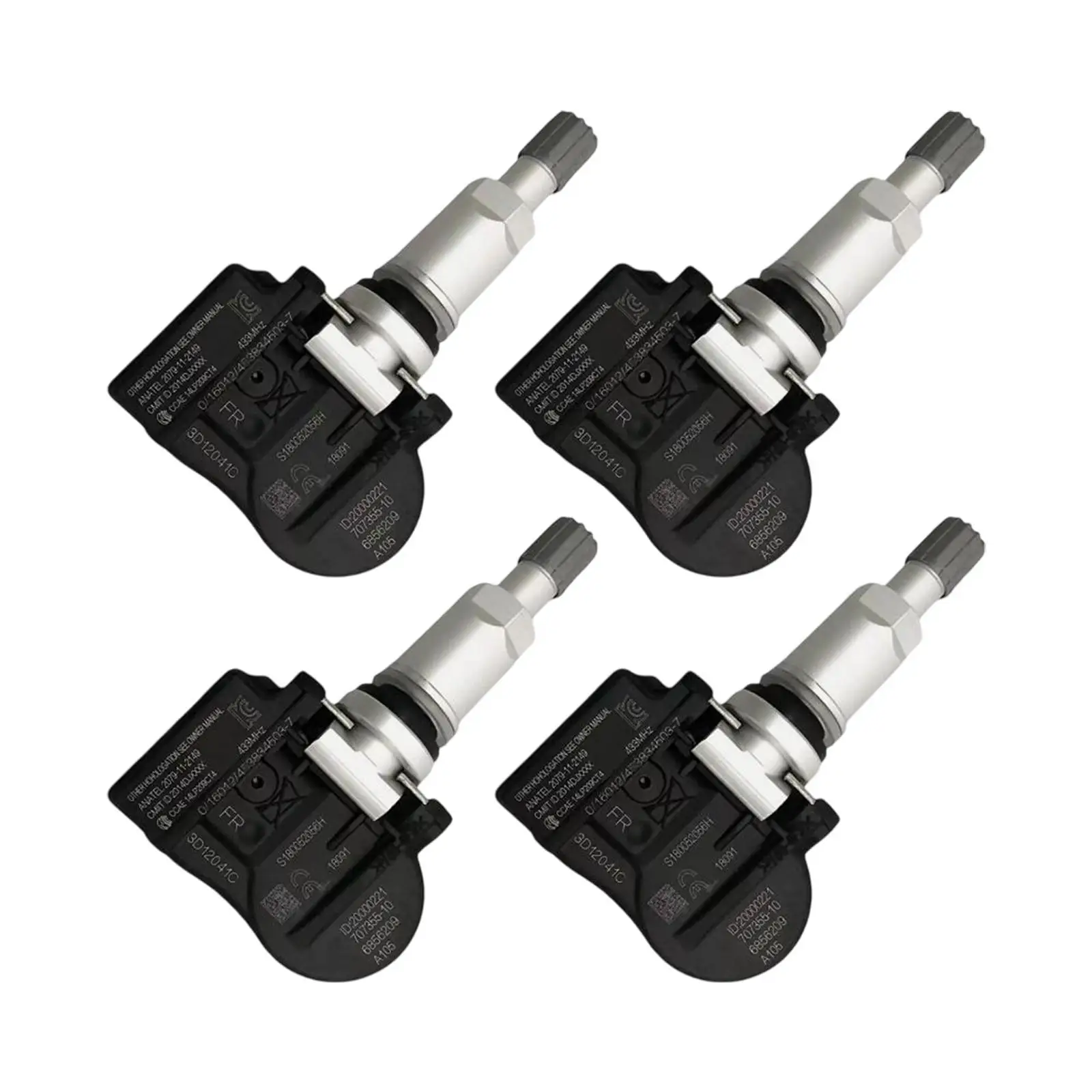 

4x Tire Pressure Sensor Professional Repair Parts High Performance Accessories 36106856209 for Mini Cooper F55 2015-2020