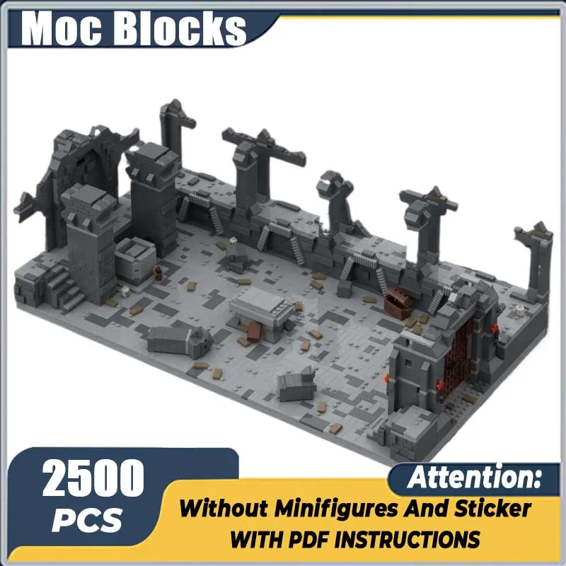 

Ring Movie Model Moc Building Bricks Terrifying Mining Tombs Technology Modular Blocks Gifts Christmas Toys DIY Sets Assembly