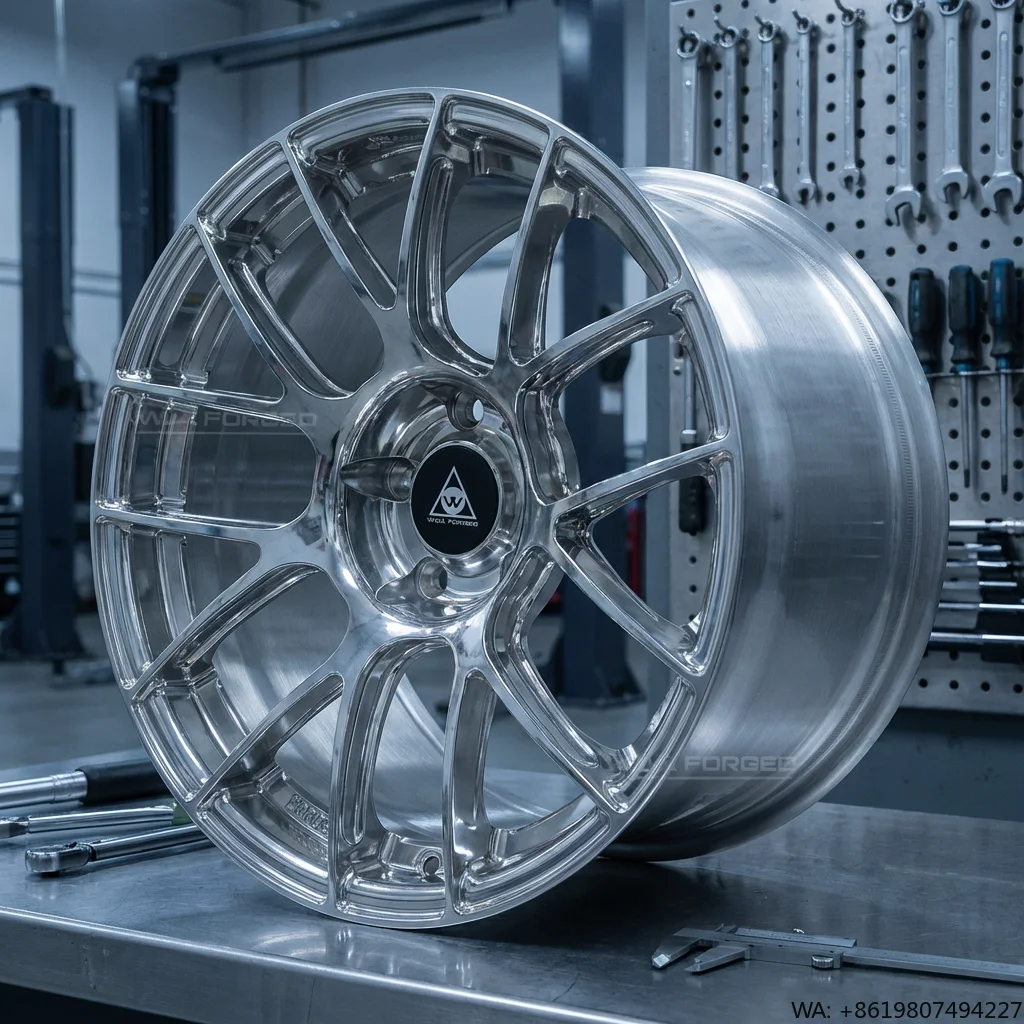 

WOAFORGED EC-7RS ARC-8RT New Stylish Muscular Design Chrome Polished Aluminum Wheels 17-23 Inch Forged Low Weight Fit 5x114.3 5