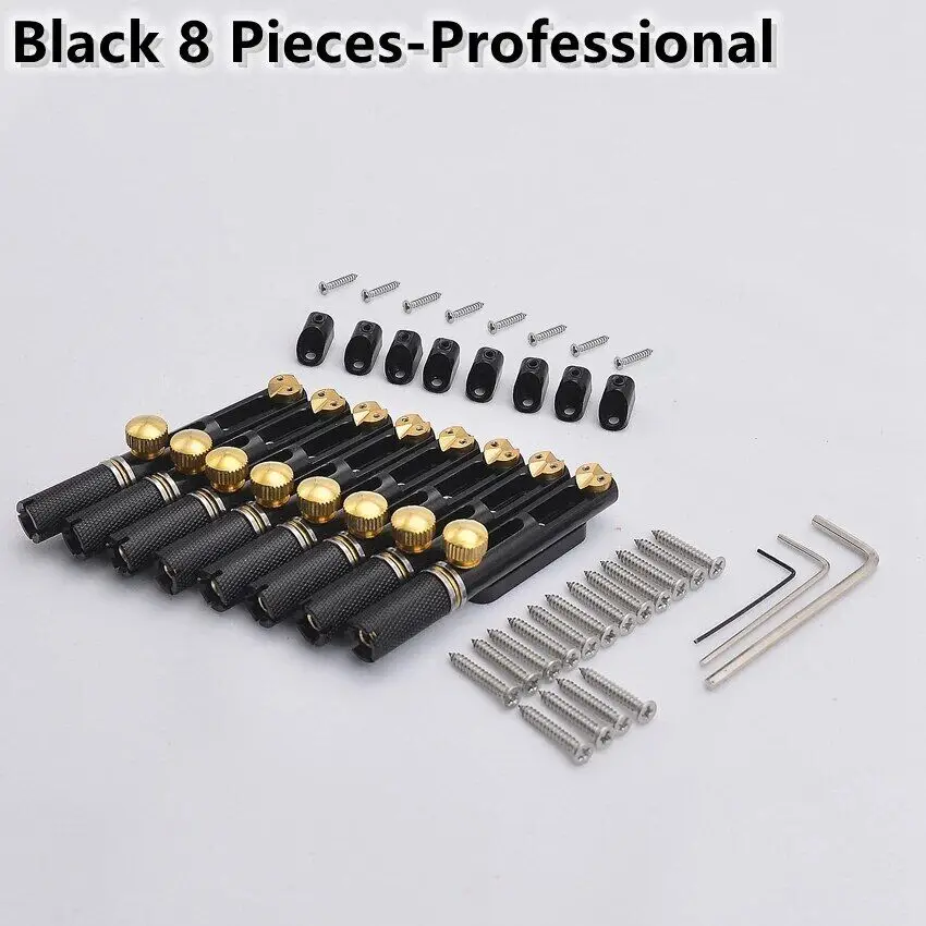 Headless Bridge, Upgraded Steel Headless Guitar Bridge, Scalloped Fret Guitar Single Bridge 1 Piece Set, Guitar Accessories-