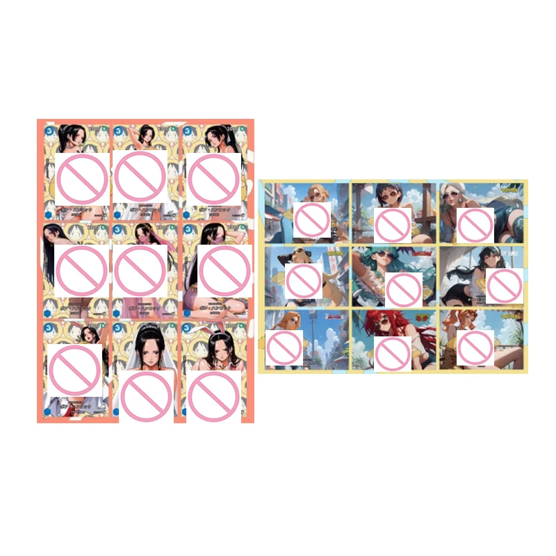 Diy Japanse Anime Godin Verhaal Boa-Hancock Maya Sato Nico Robin Collectible Kaarten Kerst Verjaardagscadeau Kinderspeelgoed