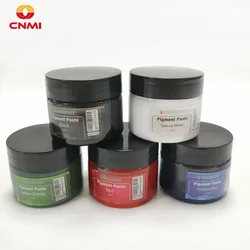 5Colors 2oz Oil Paste Pigment UV Resin Glue Liquid Colorant Dye Diffusion For Epoxy Resin DIY Carfts Jewelry Making Resin Dye